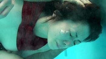 マニアック度★★★四十路熟女がプールに投げ込まれて息継ぎもできないまま水中で犯され続ける…(*´Д｀)/主演：北条麻妃