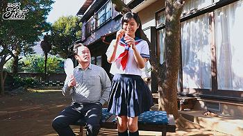 【久留木玲】特別な夏休み、美少女制服姿の女子が中年先生の愛撫に悶え、美乳ボディを精液で汚される
