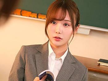 『フェラなら浮気じゃないよ♡？』嫉妬に狂った痴女教師が学生デカチンを即尺フェラ…アナル舐めのやりたい放題！＜miru＞
