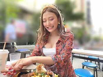 『ちんちん…ガチガチだよ♡』出会い系マッチングアプリでGETした爆乳おっぱいギャル‼膣内射精＆フェラ抜き口内射精する痴女